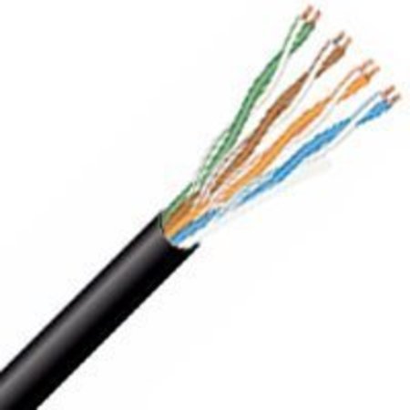 SOUTHWIRE Southwire 57642901 Data Cable, 5e Category Rating, Black Sheath H90558-1A